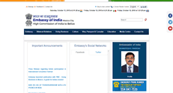Desktop Screenshot of indembassy.org